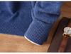 Men's Autumn Winter Cashmere Round Neck Thin Fashion Pullover Loose Wool Knit Sweater
