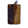 Hand-Carved Natural Peach Wood Lightning-Struck Pendant for Men and Women