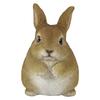 Ubia Crouching Chubby 13 X X 16 Doll Animal Garden Cute H17505 Rabbit, 10.7 Cm, Figurine, Ornament, Decor, Realistic, Rabbit,