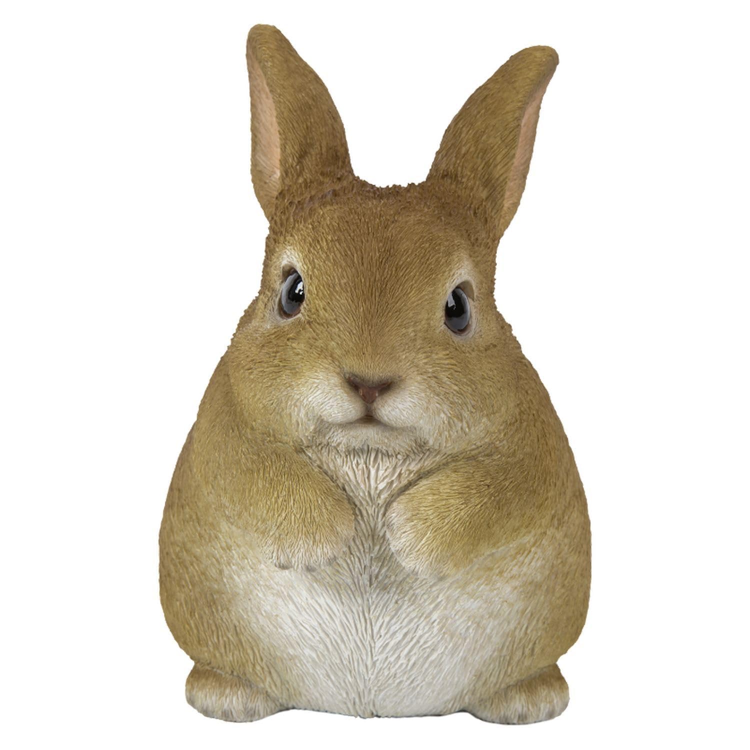 

Ubia Crouching Chubby 13 x x 16 Doll Animal Garden Cute H17505 Rabbit, 10.7 cm, Figurine, Ornament, Decor, Realistic, Rabbit,