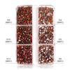 Ss4-Ss12 Boxed Nail Art, Flat Bottom Rhinestone Diy Nail Art Diamond Nail Decorative Accessories 1728 Pcs