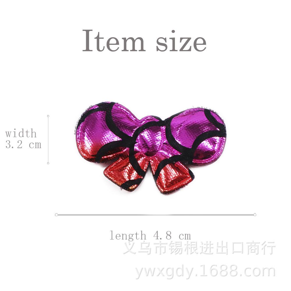5 Glitter Bowknot Textile DIY Accessories