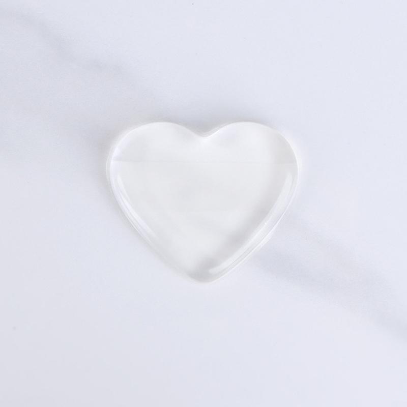 1Pcs Heart Soft Silicone Gel Powder Puff Sponge For Cosmetic Face Foundation Bb Cream No Powder Eating Powder Makeup Tools