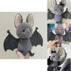 Plush Bat Pig Car Pendant With Soft Pp Cotton For Car Decor And Gift