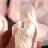 Heart Silicone Tray Mold Heat Resistant Easy Demolding Heart Plate Silicone Mould For Rosary Stand Soap Jewelry Tray