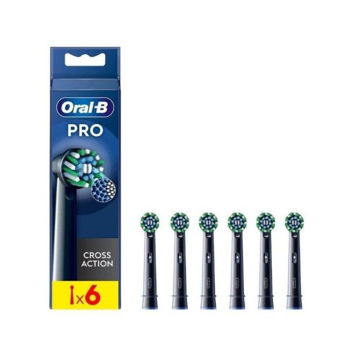 Oral-B Pack de 6 cabezales de recambio Oral-B Cross Action