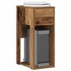 VidaXL Computer Tower Stand with Drawer Old Wood 30x44x74 Cm, PC Tower Stand, Support Desk Stand 858738