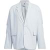 CNY Speed Blazer Business Suit Coat Unisex Light Blue HU1242