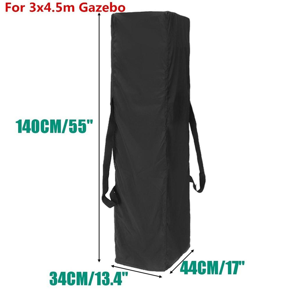 Outdoor Black Waterproof Storage Bag For Canopy Tents With Two Handles