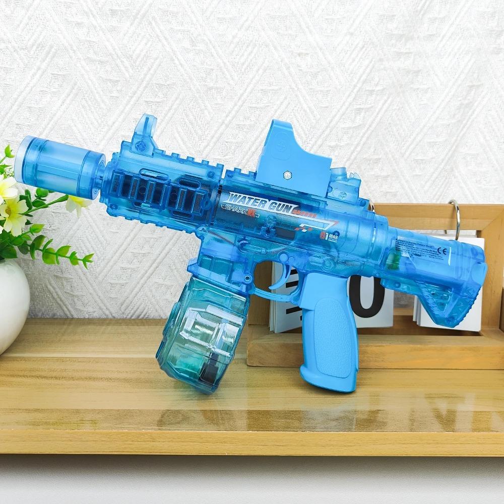 HUIQIBAO Gesimuleerd schietend elektrisch waterpistool speelgoed - geschikt voor zomerse buitenactiviteiten op het strand, schietspel speelgoed voor volwassenen en kinderen