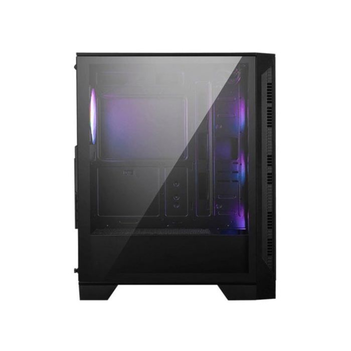 MSI MAG FORGE 121A AIRFLOW ARGB Semi Torre ATX Cristal Templado USB 3.0 Negra