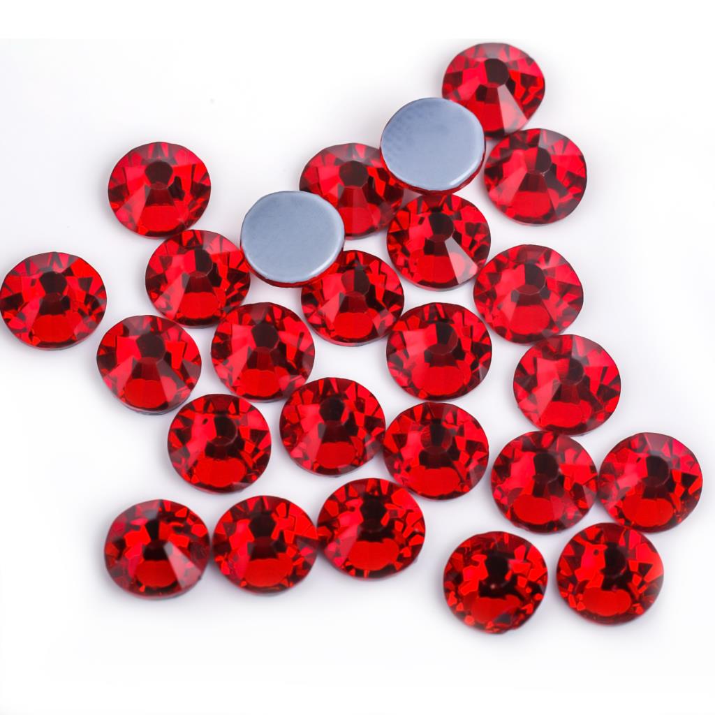 SS6-SS30 40 Farben Crystal AB Better DMC Hot Fix Strasssteine, Glas-Strasssteine zum Aufbügeln, zum Nähen und für Stoffdekorationen
