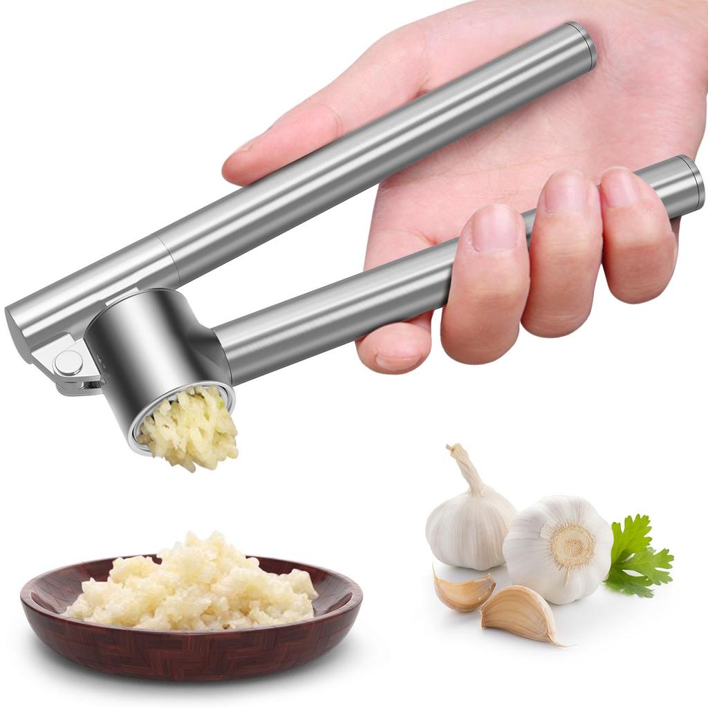 Buy Garlic Press Mincer 304 Stainless Steel Garlic Crusher Rust Proof