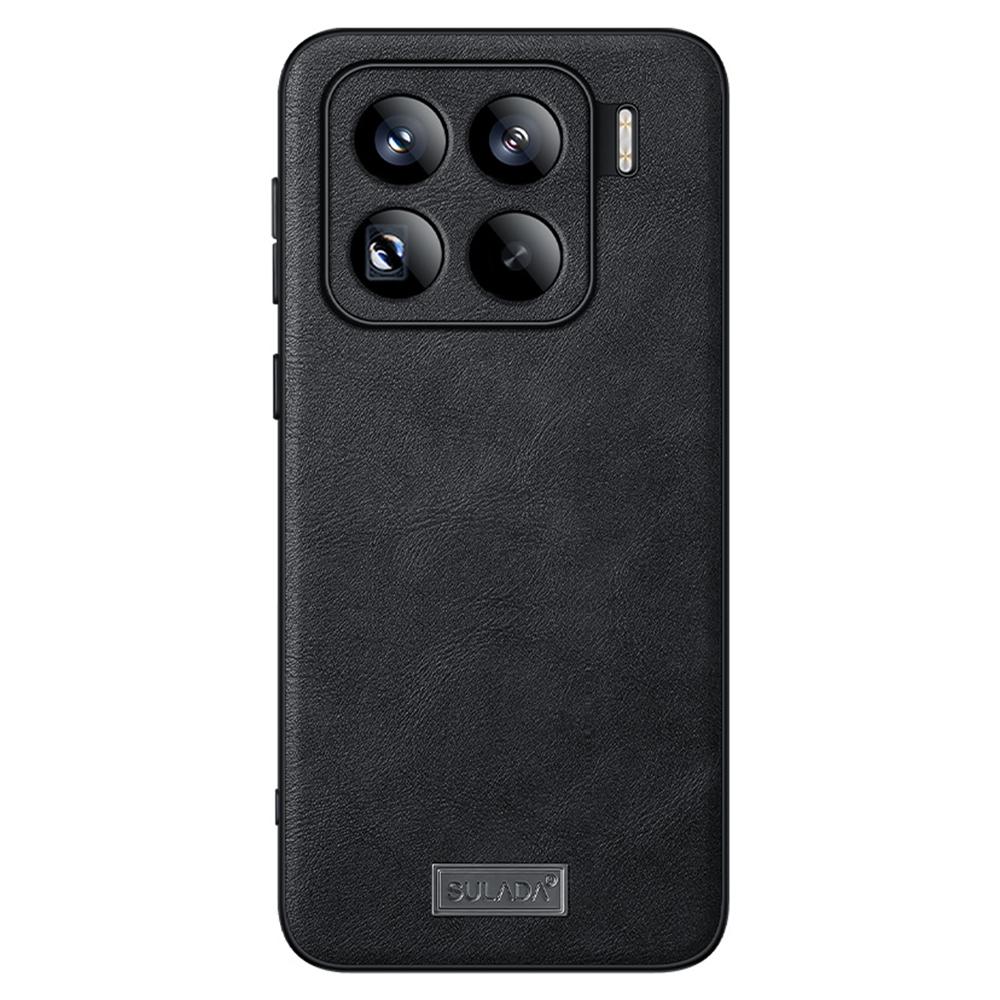 SULADA For Xiaomi 15 Pro Case PU Leather+TPU+PC Back Phone Cover