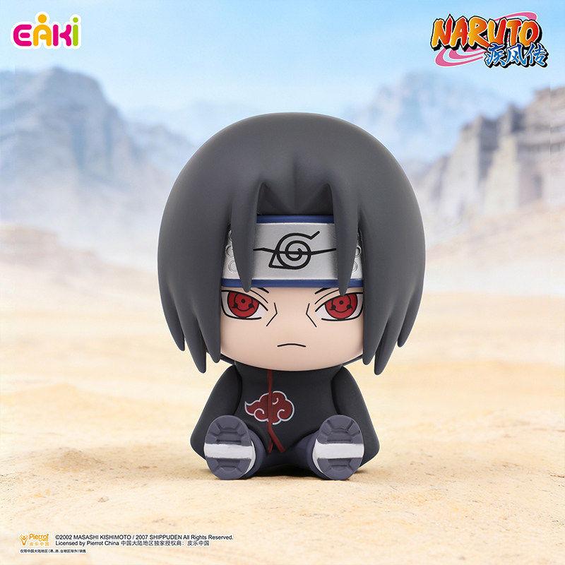 EAKI Naruto Action Figure Shippuden Sitting  Sasuke Kakashi Itachi Jiraiya Minato Anime Figure Collectible Toys Gifts