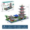 Great Wall Micro-Granule Blocks: Challenging Educational Assembly Toy for Adults, Boys, and Girls