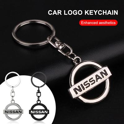 1 vnt. 3D metalinis automobilio raktų pakabukas Raktų pakabukas Raktų laikiklis Dovanos porai Pakabukas Nismo Qashqai X J10 J11 Trail Tiida Juke Teana Pulsar Altima