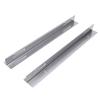 1 Paar 35CM Edelstahl Herdspaltabdeckung Küchenarbeitsplatten-Spaltfüller für Gasherd Induktionskochfeld