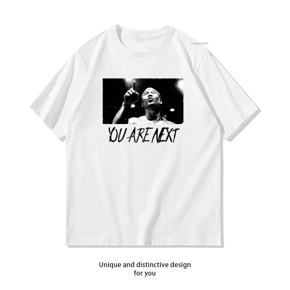 Bloodsport Chong Li You Are Next Vintage tshirt Woman Men Summer Casual Breathable Oneck cotton Graphic T Shirts S