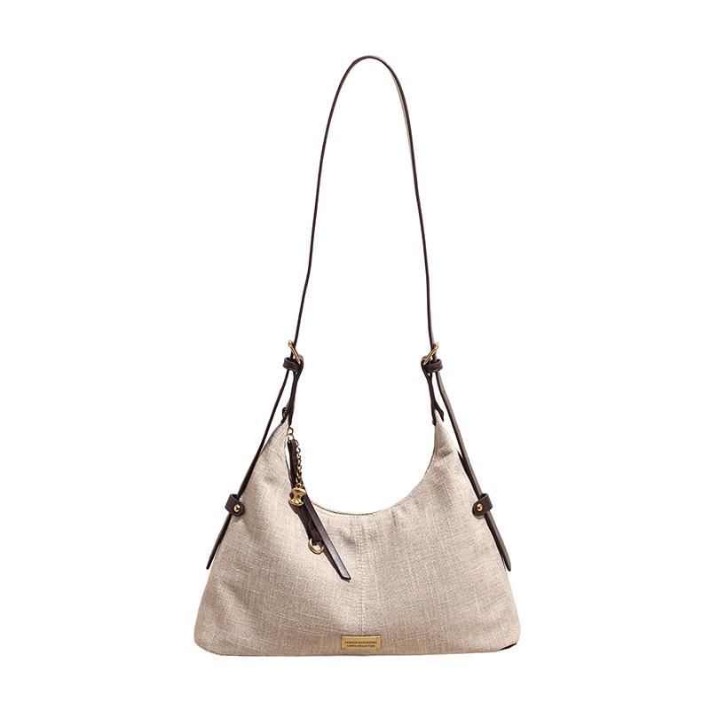 Dumpling Women's Retro Large-Capacity Casual Crossbody Shoulder Bag
