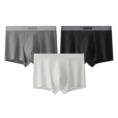 Bananain Silver Skin 510S Men's Soft Breathable Anti-Bacterial Boxer Briefs 3-Pack