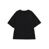 Nike NSW Dance Society Solid Color Logo Crew Neck Sporty Casual Short Sleeve T-Shirt Women Tops Black DD1238-010
