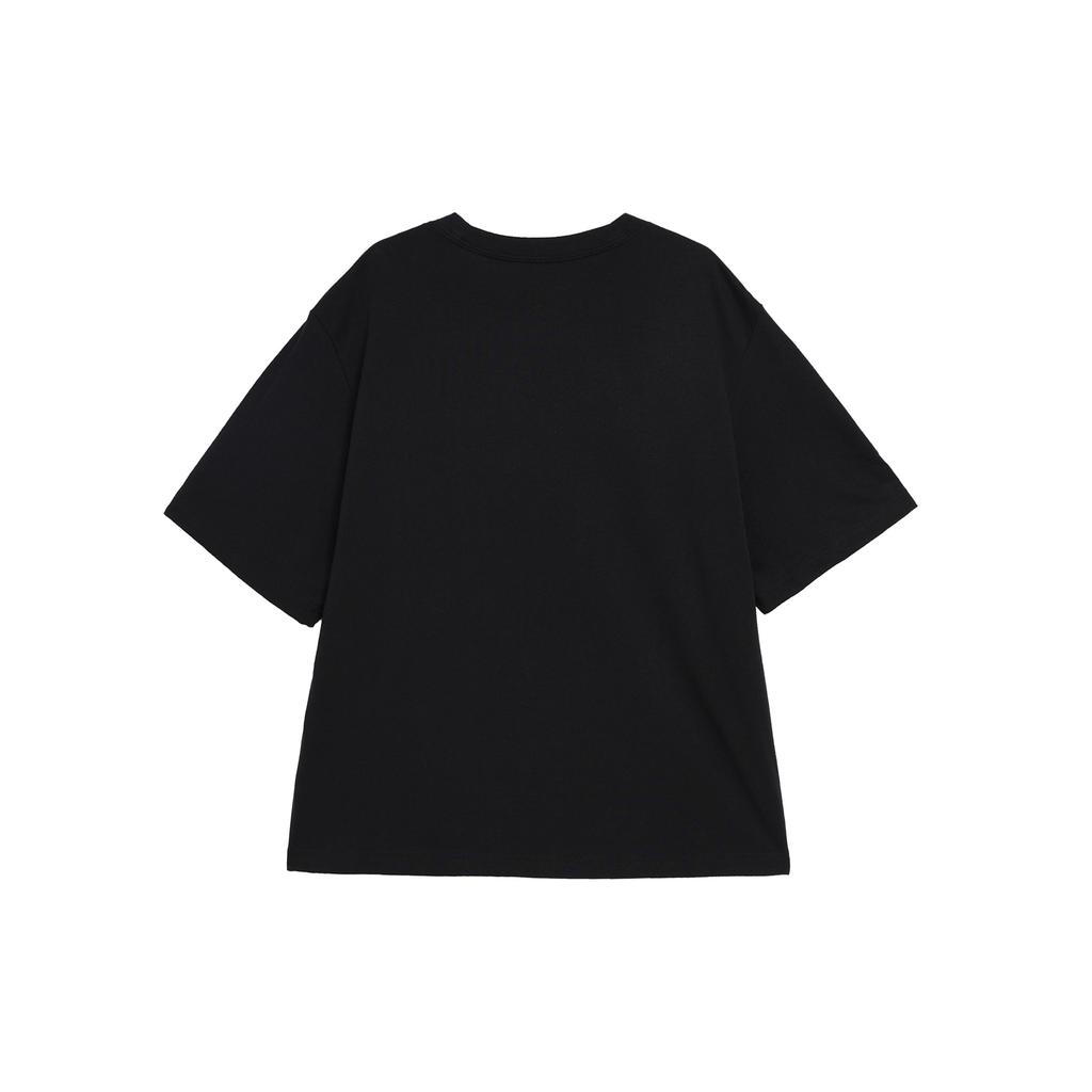 Nike NSW Dance Society Solid Color Logo Crew Neck Sporty Casual Short Sleeve T-Shirt Women Tops Black DD1238-010