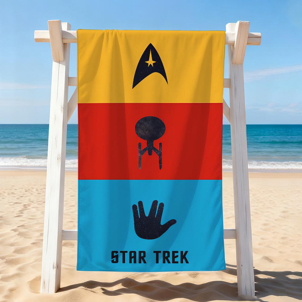 Fantasy movie S-Star T-Trek Towel Drying Bath Towel Applicable To Light Swimming Camping Yoga Beach Out