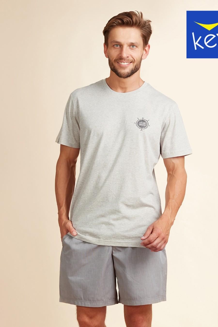 

комплект: футболка та шорти Key (76151) 54(2XL) сірий