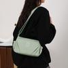 Pleated Multi-compartment Women's Bag Nylon Waterproof Lightweight Shoulder Bag