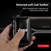 1Pcs Leather Emblem Car Key Case Keychain Zipper Key Case Bag for Jeep Grand Cherokee Xj Wk2 Wj Wrangler Jl Compass Commander Car Accessories