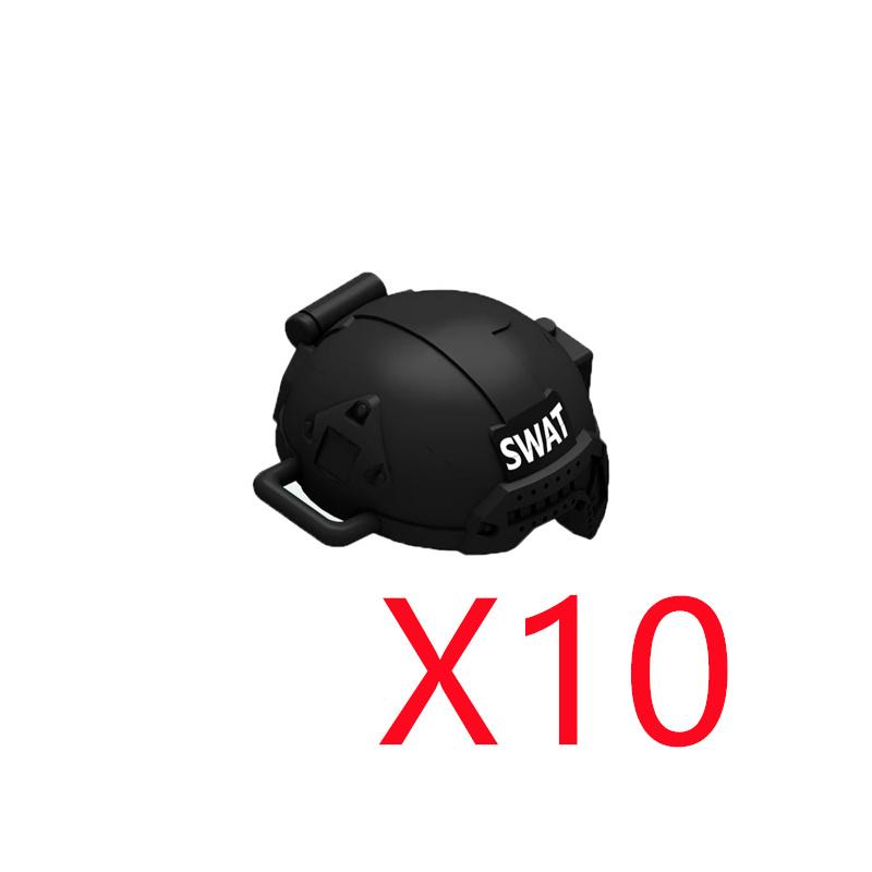 MOC Military Modern Weapon Accessories Building Blocks Character Backpacks Helmets Vests Armors Night Vision Devices Bricks Toy