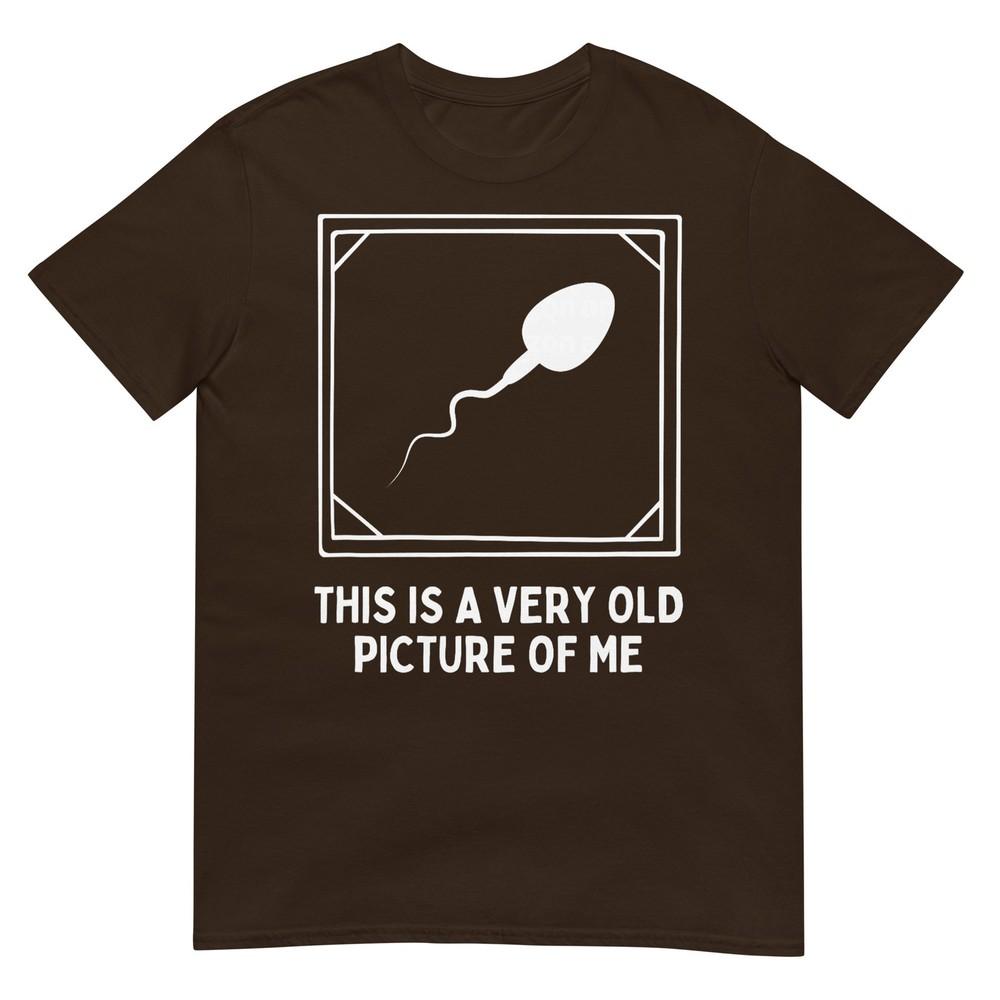 This Is A Very Old Picture Of Me Gag Adult Funny Tshirt