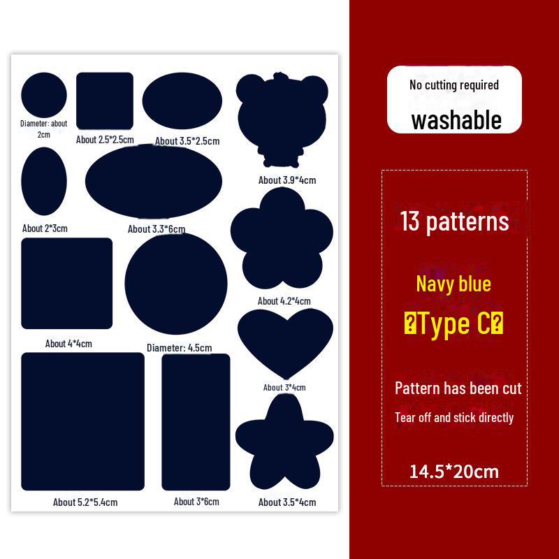 Self-Adhesive No-Sew Seamless Jacket Repair Patches for Men and Women.