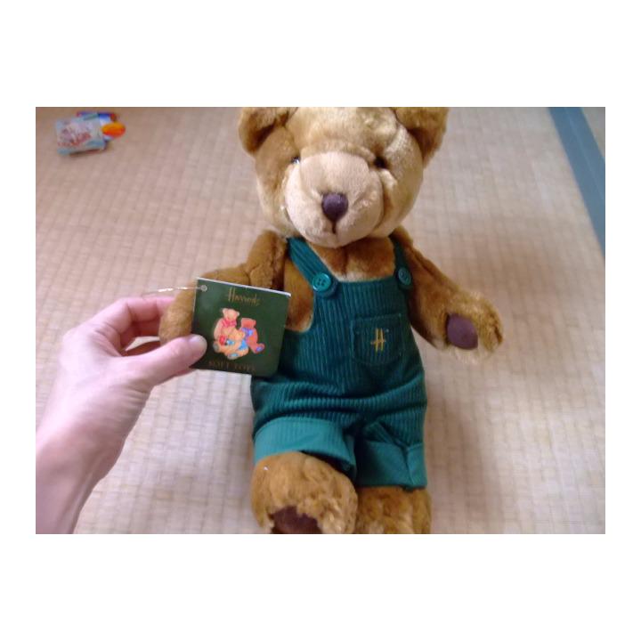 

[USED] Harrods Teddy Bear Overalls