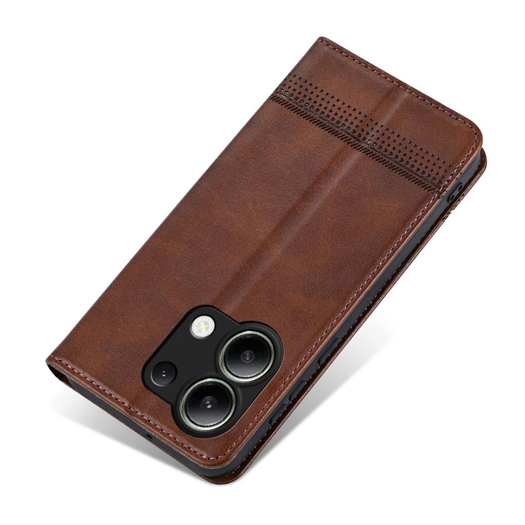 AZNS For Xiaomi Redmi Note 13 4G Wallet Case Leather Phone Cover   Supplier