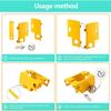 Trailer Lock Strong Generic Weatherproof Trailer Hitch Pin Lock Generic Trailer Hitch Pin Lock Adjustable Anti-Theft Travel