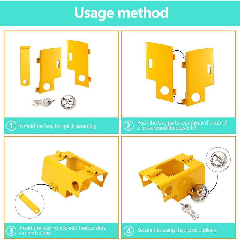 Trailer Lock Strong Generic Weatherproof Trailer Hitch Pin Lock Generic Trailer Hitch Pin Lock Adjustable Anti-Theft Travel