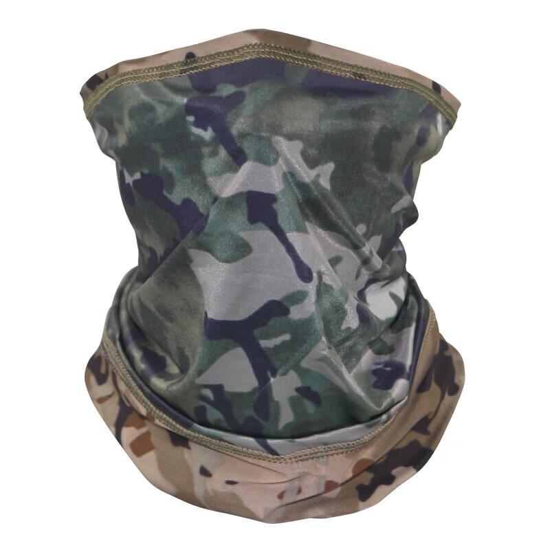 Camouflage Tactical Cooling Sun Protection Sleeve & Mask Set