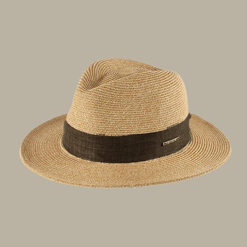 

Retro straw hat women s summer sunscreen sun hat strap top hat seaside beach sun hat One Size