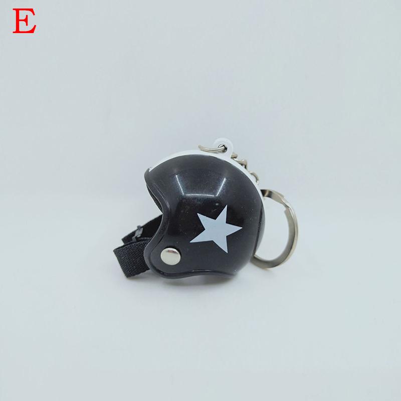 1 buc Căști Metal Breloc Accesorii Siguranță Inele Drăguțe Modă Motocicletă Pălărie Solidă Stea Creativă Unisex Cadou Lanț