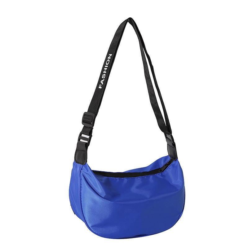 Fashionable Nylon Shoulder Bag Trendy Street Style Medium Crossbody Bag For Women