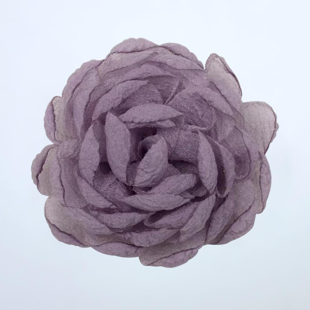 Fabric Silk Yarn Camellia Brooch Femininity Small Fragrant Style Corsage Pin Jacket Dress Accessories