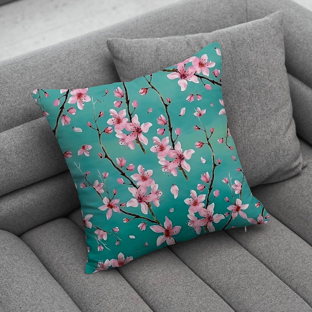 AArizonaES Green Tea Pillow Case Pillowcase Home Sofa Cushions Car Cushions Pillowcover Office Pillowshell Pillow