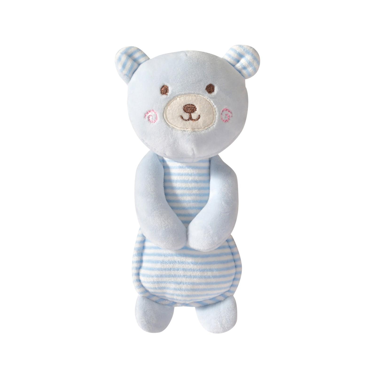 

Игрушка для младенцев, детская успокаивающая игрушка One Size синий