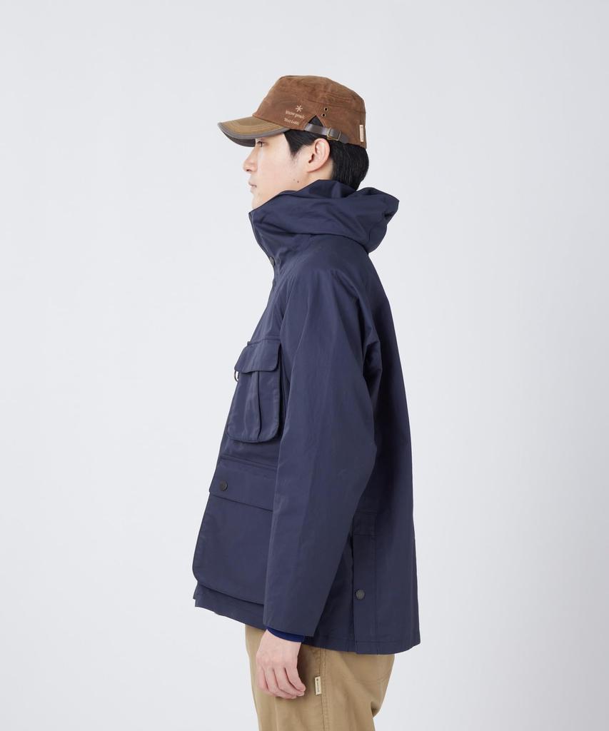 Snow Peak Waxed Cotton Hoodie Size SPTL-JK-26SU904 (Men's/Women's, Olive, M)