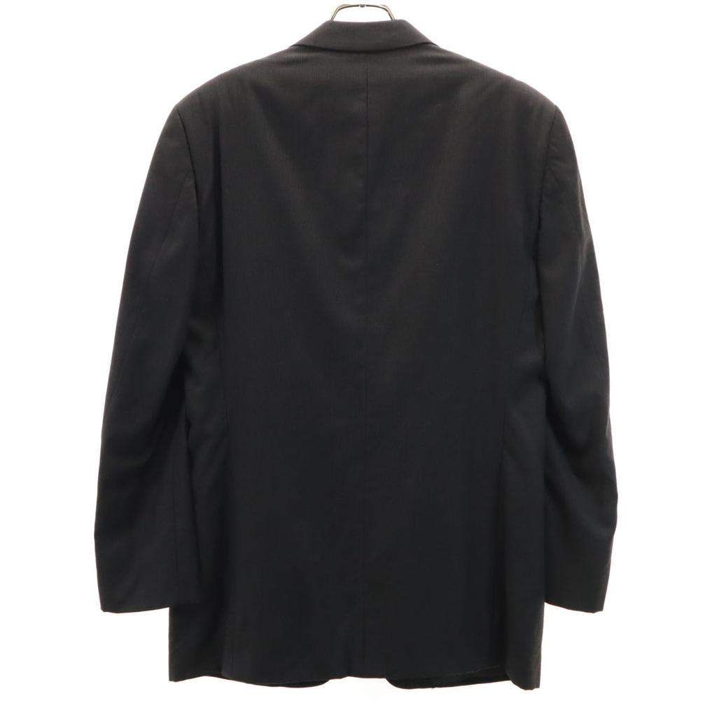 Armani Collezioni Made In Italy Striped Pattern Tailored Jacket 46 Gray Men's Used