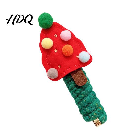 Festive Hair Accessories for Girls Cute Christmas Rope Girls Elk/Tree/Bell Elastic Headbands Holiday Gift Cartoon Children Party And Winter