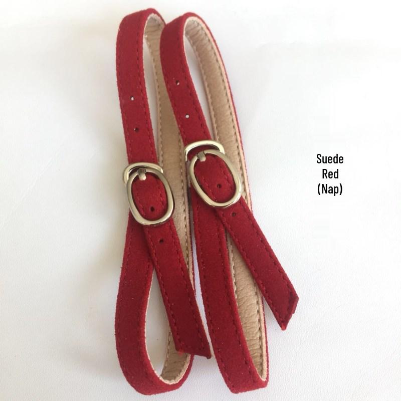 

Women s Leather Shoelace Buckles and Ankle Straps for High Heels - Easy Installation 30cm