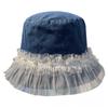 Summer Mesh Fisherman Hat With Wide Brim Sun Protection For Women